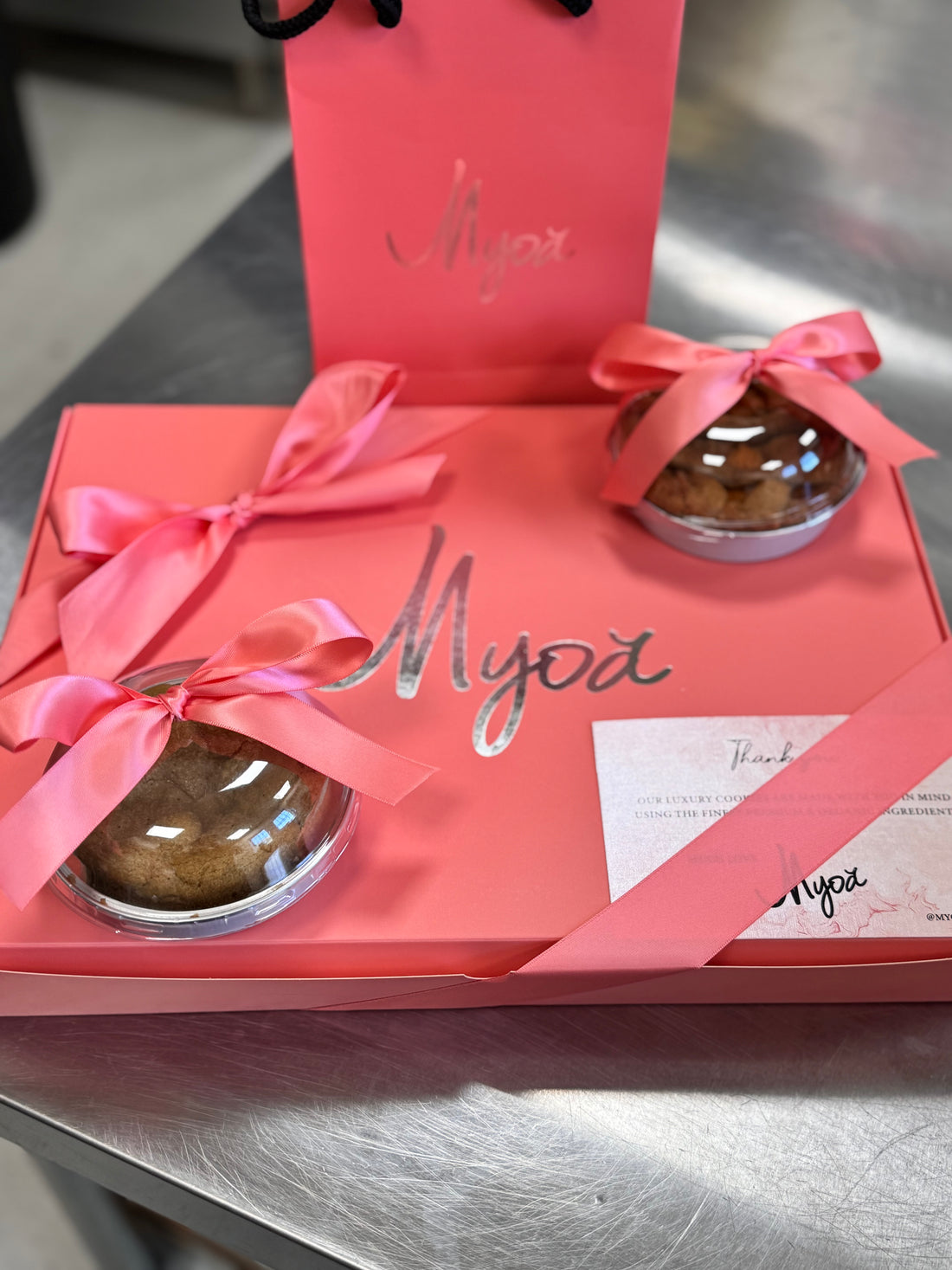 The Pink Lady Espresso Cookie Pie