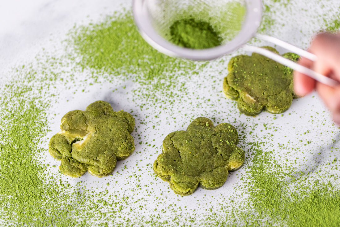 MATCHA WHITE CHOCOLATE COOKIE